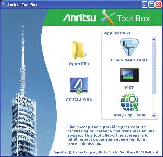 Chapter 15 Anritsu PC Software Tools 15-1 Introduction This chapter provides a brief overview of the available PC software tools from Anritsu.