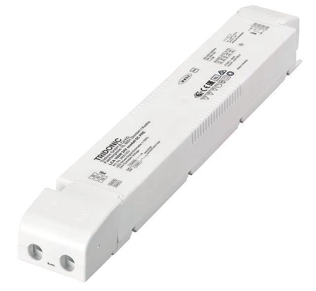 Driver LCA 1W 24V one4all SC PRE PREMIUM series Product description Dimmable 24 V constant voltage LED Driver for flexible constant voltage strips One4all interface and