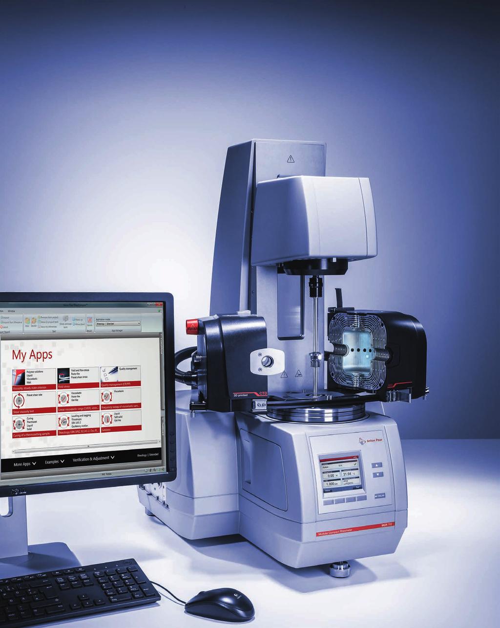 New Paths for Your Applications The RheoCompass Software Your rheometer opens up a constantly growing number of measurement opportunities.