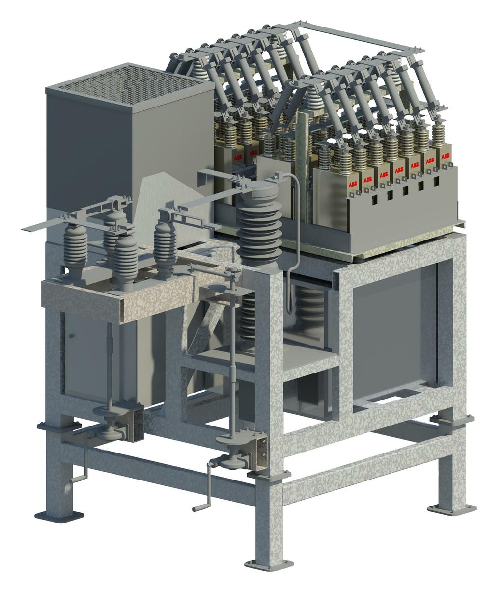 Features Triple DuraGap TM spark gap protection A triple spark gap assembly provides transformer and system protection in the unlikely event of a simultaneous ground fault while the system is in its