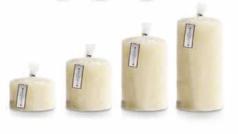 candle collection pillars Classic Pillars single wick Diameter Inches 3 3 3 Height Inches 4 6 9 Burn Time hours 80 120 180 White Ivory Beeswax Nat Café Au Lait Desert Olive Paris Gray Honeysuckle
