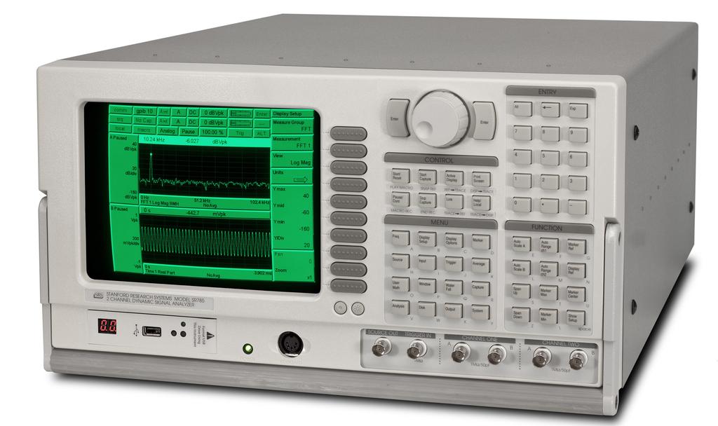FFT Spectrum Analyzers SR785 100 khz two-channel dynamic signal analyzer SR785 Dynamic Signal Analyzer DC to 102.