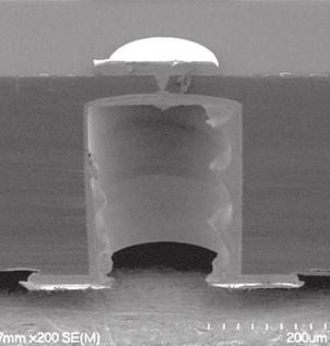 Zero-Crosstalk substrate isolation The Sil-Via TSV is in essence a round post through the silicon wafer, but the beauty of TSI s flexibility is that it doesn t have to be like that.