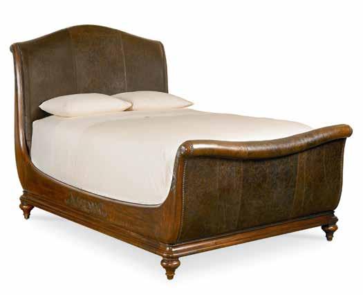 finish Floor space: W68-1/2 D88-1/2 in W174 D225 cm Lookout Farm Hi/Low King Poster Bed 84411-476 Maduro finish 84418-476 Espresso finish (shown) Floor space: W84-1/2 D88-1/2 in W215 x 225 cm Lookout