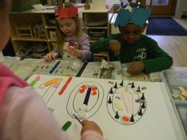 To celebrate the 100 th day of school, the friends enjoyed a variety of special activities.