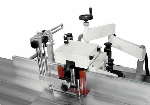 electronically programmable and manual spindle moulders Devices and options.