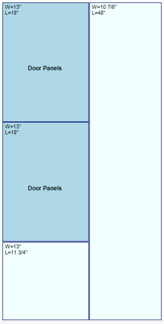 1/2 Thick Door Panel Plywood