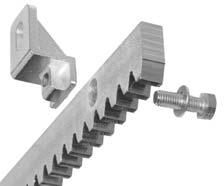 21CGZT Alloy rack support bracket with bolt and washer.