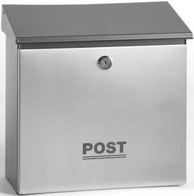 BRUNDLE POST BOXES SMALL STAINLESS STEEL