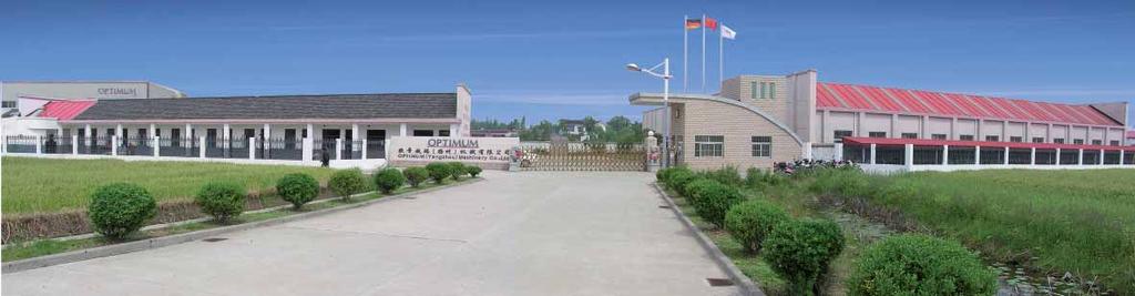 Optimum factory, Yangzhou China The OPTIMUM guarantee of quality All OPTIMUM products are produced with high quality requirements.