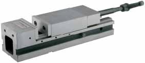 Machine vices for standard and individual manufacturing on CNC milling machines and machining centres Hydraulic vice HCV Modular - machine vice of high accuracy and repeatability for