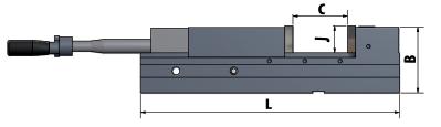 grooves High precision High clamping force Horizontally and vertically applicable Little installation height Easy handling PNM 100 335 5551 PNM 125 335 5553 Technical data A B C D E F G