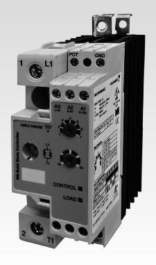Solid State Relays 1-Phase with Integrated Heatsink Proportional Switching Controllers Types RGC1P..AA.., RGC1P..V.