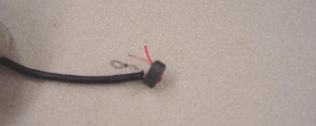 - Loosen screw (S4) - Remove black shrink sleeve and desolder the two wires from the two pins.