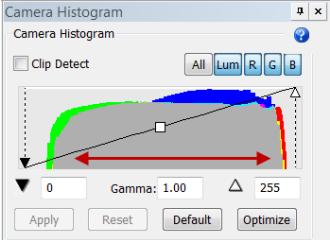 STEP 3: CAMERA (& MULTICHANNEL) SETTINGS Before starting the acquisition process, adjust the camera settings (ALSO adjust the multichannel settings for fluorescence). Settings for Brightfield 1.