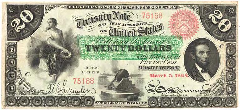 The note illustrated is from the collection of the American Numismatic Association, no. 1988.0017.