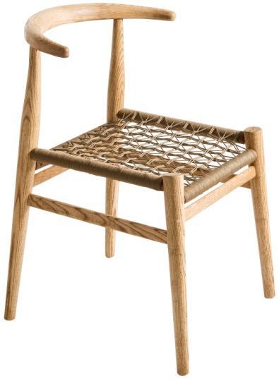 Nguni Dining Chair Chair: 55cm (L) x 55cm (W) x 77cm (HT) Seat: 46cm (L) x 46cm (W) x 48cm (HT) Weight: 4.5 kg R 3 795.00 ex vat R 3 995.