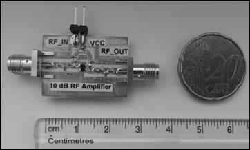 4. IMPLEMENTATION 59 Table 4.3. List of lumped components used for 10 db gain amplier.