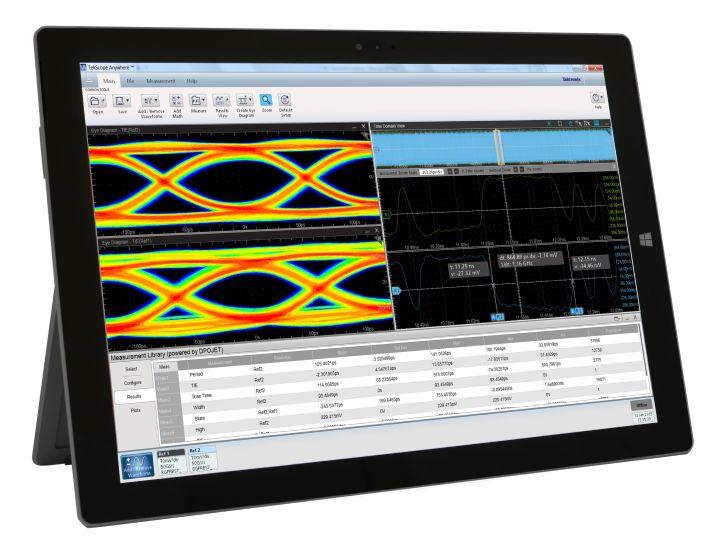 TekScope Anywhere Offline Analysis Datasheet Collaborate - Measure, Analyze, Document - Offline TekScope Anywhere brings the power of the oscilloscope analysis environment to the PC.