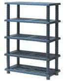 Storage rack grey,