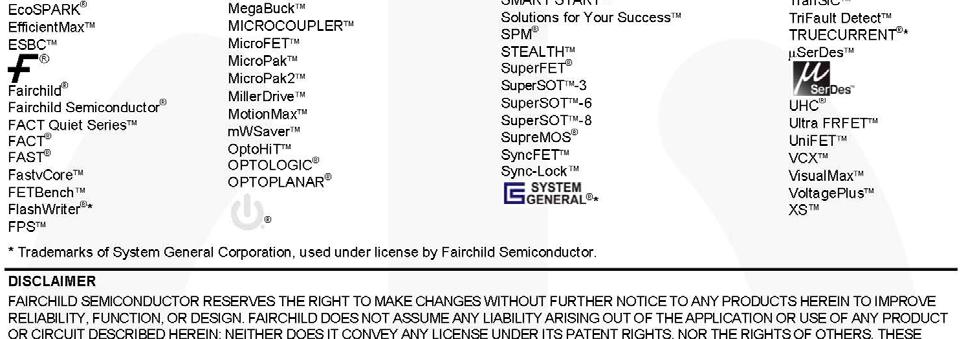 008 Fairchild Semiconductor