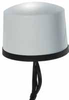 Max-Matics Coach 4 - Permanent Mount GPSHP-UWB Multi-Band TETRA, LTE Cellular, Wi-Fi Antennas with High Rejection GPS PCTEL s GPS antenna provides multi-band coverage of TETRA, 700 MHz LTE, GSM, 3G,