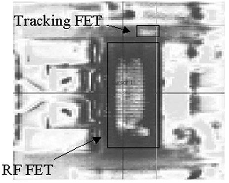1 T C = 15 C V G V DS.8 85 C I G V GS RF FET I DQ I DS, (ma).6.4 5 C. Tracking FET Figure 3. Thermal Tracking Schematic 1.5.5 3 3.5 4 4.5 V GS (VOLTS) Figure 4.