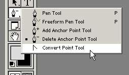 With the Convert Point click and drag on each anchor point.