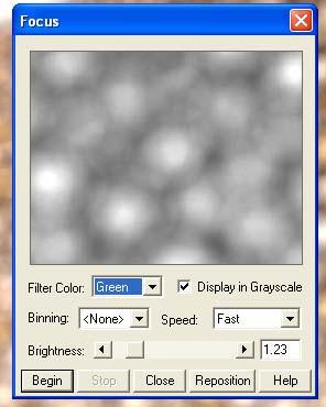 Focus Select the Filter Color that most helps you see what you are trying to