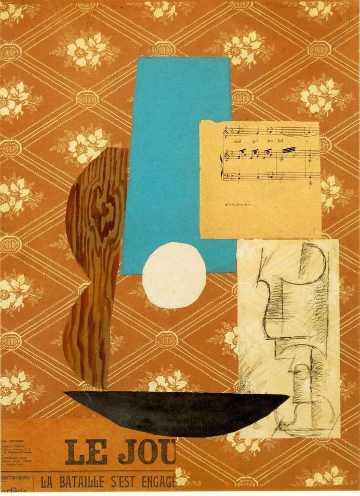 Pablo Picasso, Guitar, Sheet