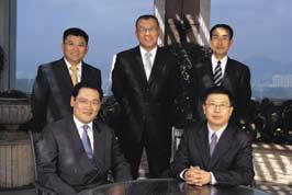 DIRECTORS AND SENIOR MANAGEMENT Front row from the left: Song Lin, Wang Shuai Ting Back row from the left: Tang Cheng, Shen Zhong Min, Zhang Shen Wen EXECUTIVE DIRECTORS MR. SONG LIN Mr.