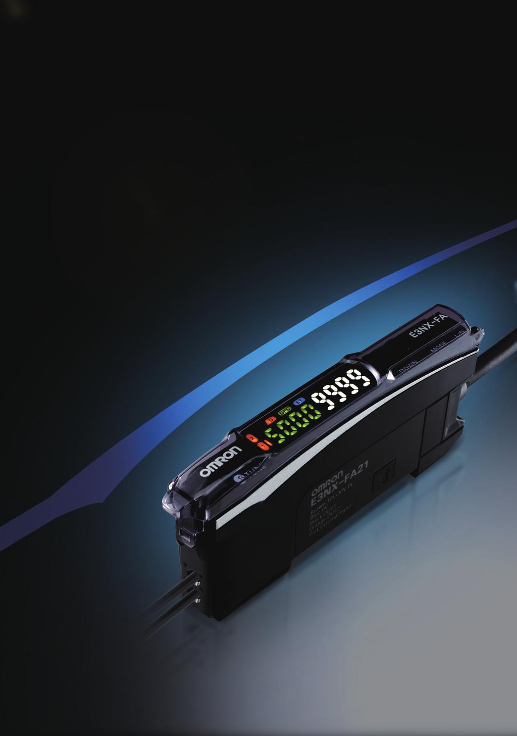 NEW Presence Measurement Smart Fiber Amplifier Units E3NX-FA High Performance