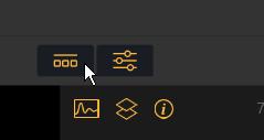 View Preset Panel/Side Panel Buttons The next two buttons affect which controls are visible. You can choose to hide options like the Preset Panel and Side Panel to make a larger preview image.