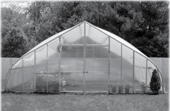 GrowSpan Gothic Pro Greenhouses and Systems Photo may show a different but similar model. 2017 Growers Supply All Rights Reserved.