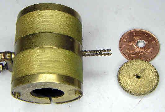 This movement has the slightly shorter 24cm pendulum normally associated with a cased clock.
