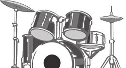 Stereo Overhead Pair: Position the two microphones approximately 6-0 inches above the performer s head - separated laterally by roughly - 3 feet and placed 5 6 feet out in front of the drum kit.