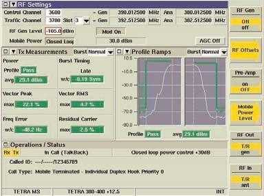 BER meters Full TIA/EIA-102 test patterns (STD1011, CAL, SILENCE,LDU1 trigger, etc.