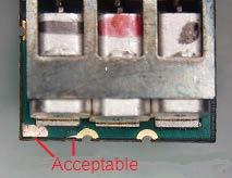 17) Flux Residue: Verify that the filters have been processed through the cleaning operation 18) Check Soldermask: