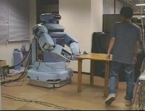 Robot Helpers MR Helper (Mobile Robot Helper, 1997~) [1] K. Kosuge, M.