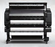 MULTIFUNCTION ROLL SYSTEM The Canon Multifunction Roll System, standard on the PRO-6000S and optional on the PRO-4000S, can be used in two different ways enabling a second roll of media to
