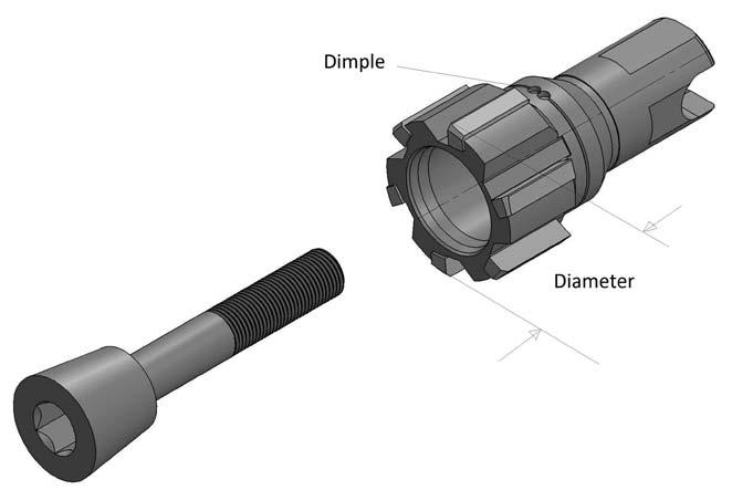 imple iameter imple iameter 1) iameter Measurement The diameter of the heads is measured with a micrometer.