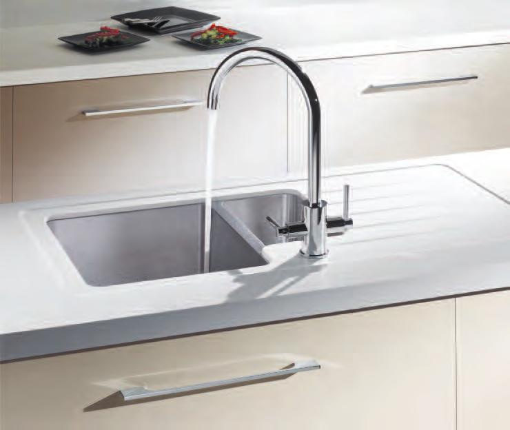 Which ever option you choose, your maia undermount sink will bring a bespoke feel to your kitchen and be as practical as it is good looking. maia s single bowl.