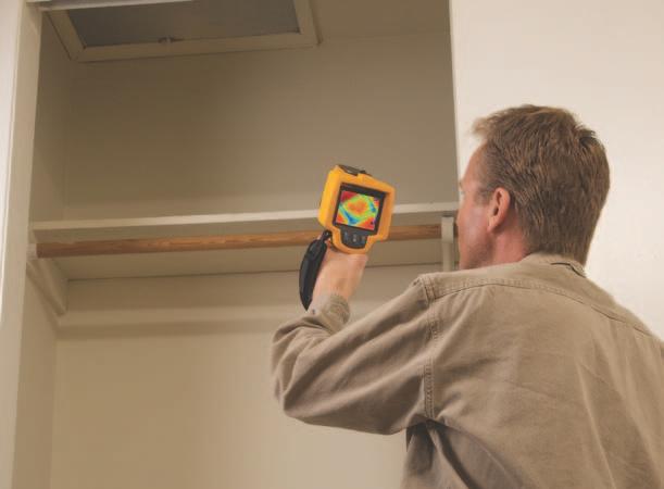Where can thermal imaging save me time and money? Why thermal imaging? Productivity Scan large areas quickly to detect problems or the extent of any damage.