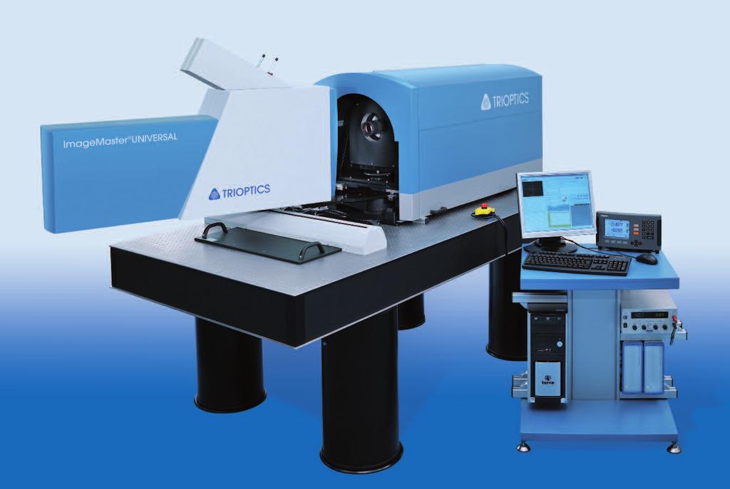 ImageMaster Universal Line Specifications ImageMaster Universal Measurement of MTF in the following configurations: Infinity conjugate Finite conjugates Afocal systems MTF on-axis, MTF off-axis,