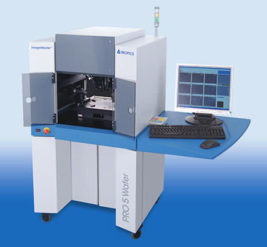 ImageMaster Production Line An additional alignment tool which determines the wafer position allows for easy and accurate loading of the instrument while an ultra-precision distance sensor measures