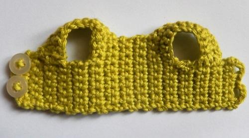 sc R 0 x sc, 4 x dec, x sc sl st, cut the thread and sew it 1 30 0 Bag Crochet one front