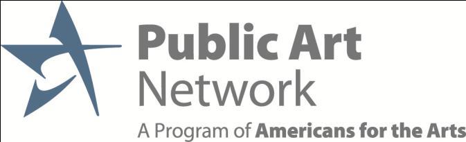 Public Art Network Best Practice Goals and Guidelines The Public Art Network (PAN) Council of Americans for the Arts appreciates the need to identify best practice goals and guidelines for the field.