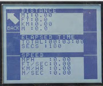 ) Here is the speed calculation of a pig run between station