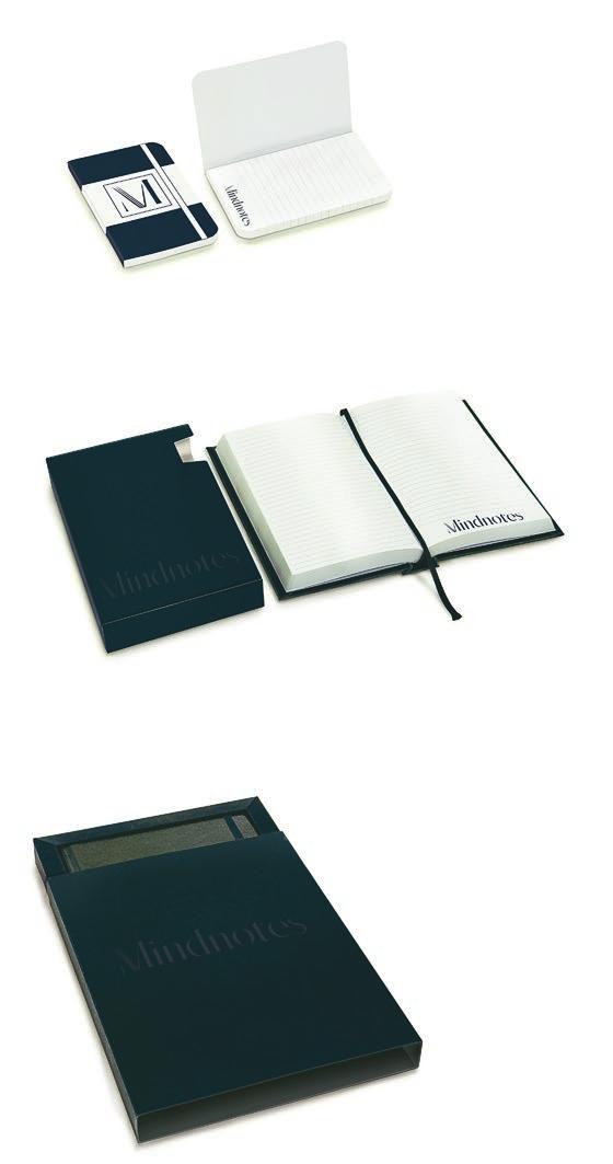 Sticky notepad in a softcover An elegant and practical cover with rounded edges does not only prevent damage to the sheets inside, but also offers additional advertising space.