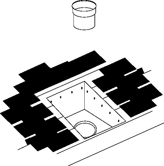 if the chimney extends more than 5 feet above the roof, it will require additional bracing. We suggest using Support Bracket Assembly as shown in Fig. 15.